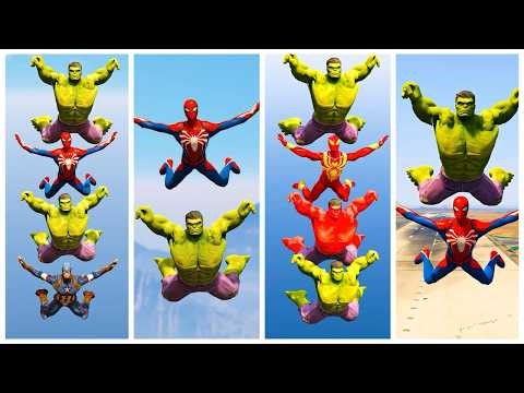 SUPERHERO MEGA BATLLE MARVEL AND DC SUPERHERO MEGA BATTLE SPIDERMAN VS IRONMAN VS HULK VS THOR