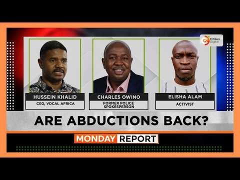 | MONDAY REPORT | ARE ABDUCTIONS BACK?
