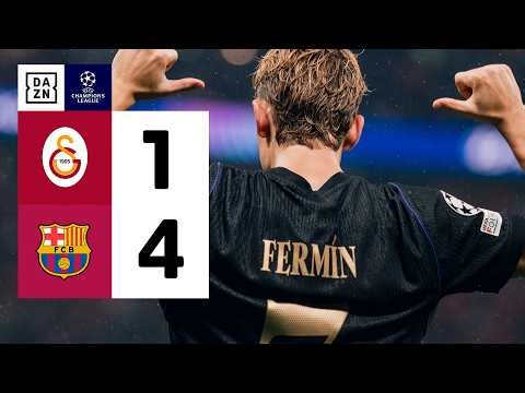 Galatasaray vs FC Barcelona (1-4) | Resumen | Highlights UEFA Champions League