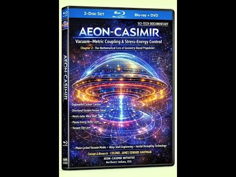 AEON LCV Ω1 — Domed Lenticular Vacuum Metric Craft Chapter 2 of 100 Video 2
