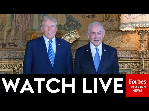 WATCH LIVE: Trump Meets With Netanyahu At Mar-A-Lago