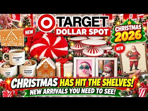 TARGET DOLLAR SPOT CHRISTMAS 2026 IS HERE!🎄TARGET $1 SPOT NEW ARRIVALS YOU NEED TO SEE! #new #target