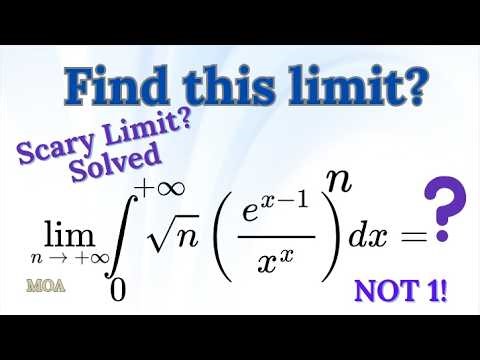 MIT-Level Limit-Integral Solved | The Problem That Confuses Many Students | MOA Lesson 40