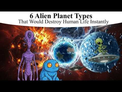 6 Alien Planet Types That Would Destroy Human Life Instantly