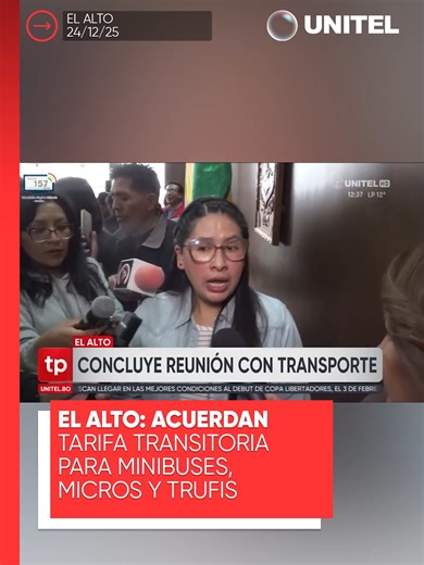 Nuevas Tarifas de Transporte Público en El Alto