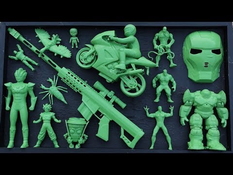 Membersihkan Avenger Super Hero Story, Spiderman, Captain America, Ultraman, Venom, Hulk, Batman.