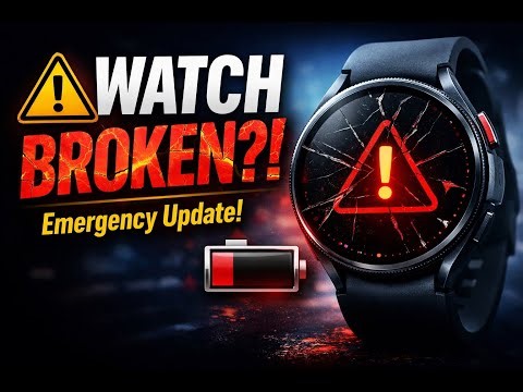 Samsung Galaxy Watch Emergency Update – Fix Coming Soon!