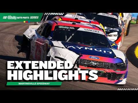 NASCAR O'Reilly Auto Parts Series Highlights | 2026 Martinsville Speedway