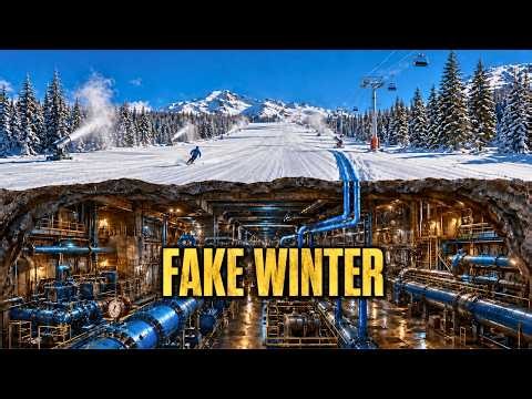 How Ski Resorts Fake Winter (The Hidden Snow Machine)