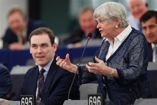 Police in the UK arrest a suspect in the killing of former Parliament member Ann Widdecombe