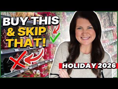 🔥 What to grab NOW (and SKIP!) for Christmas 2026 🎅 | Decor + Crafting Shopping Haul