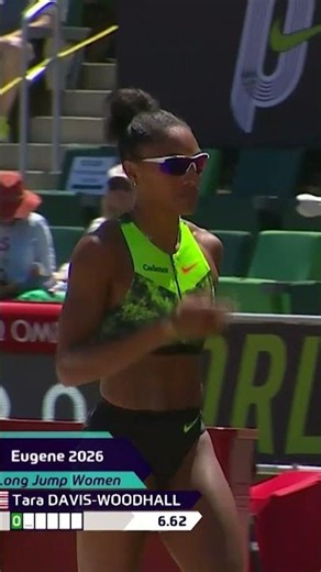 Tara Davis-Woodhall soars to 7.13m long jump for back to back wins in Eugene #DiamondLeague