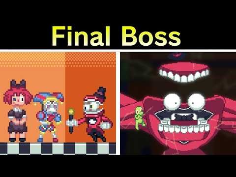 Little Runmo vs Caine's Final Battle - The Amazing Digital Circus