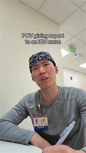 POV Giving Report to an ICU Nurse: ER Nurse Tips