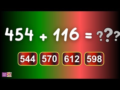 Three-digit addition with regrouping