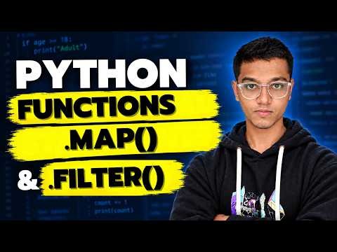 Python For Machine Learning – Part 3 | Functions, Lambda Function, .map(), .filter()