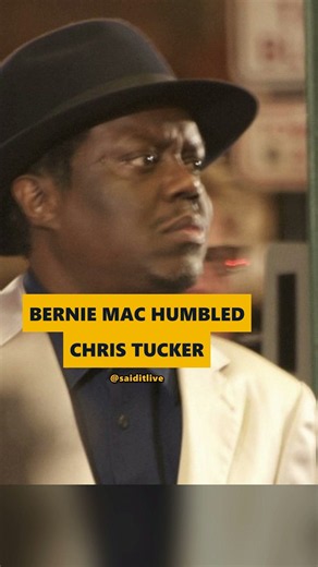 Bernie Mac humbled young Chris Tucker