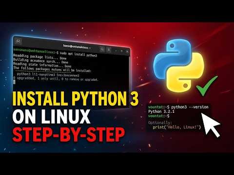 How to Install Python 3 on Linux (Step-by-Step Guide)