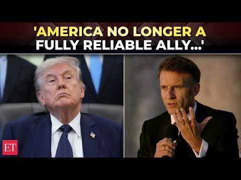 'President Trump is a CHARACTER!': Macron MOCKS US Prez, warns Europe on American foreign policy