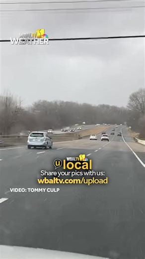 Many of you have reported seeing bursts of snow and ice this afternoon across Maryland! Share your video and photos in the WBAL-TV 11 News app, just tap "Upload"! wbaltv.com/weather | WBAL-TV 11 Baltimore