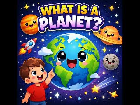 What is a Planet? 🪐 | Fun & Easy Space Learning for Kids (3–5)