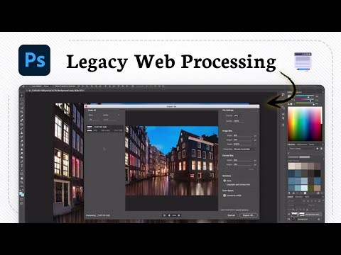 How to save for web in Photoshop (Digital Downsizing)