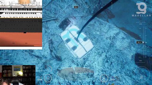 The stern hit the ocean floor like a bomb - then everything collapsed