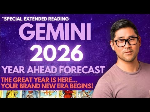 GEMINI 2026 - Love, Money, Career, Health Tarot Horoscope Predictions (EXTENDED)!