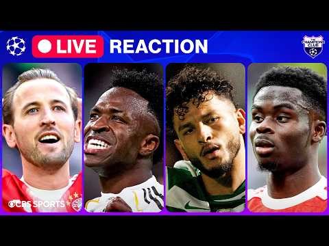 LIVE REACTION: Champions League Quarter-final Leg 1 🏆 | FULL RECAP & ANALYSIS