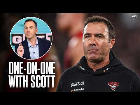 Brad Scott speaks after Essendon sacking