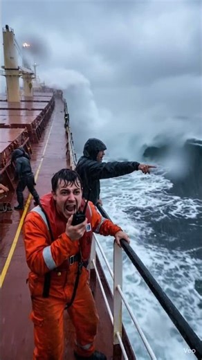 “MAYDAY! Giant Waves Are Sinking This Ship! 🌊😨”