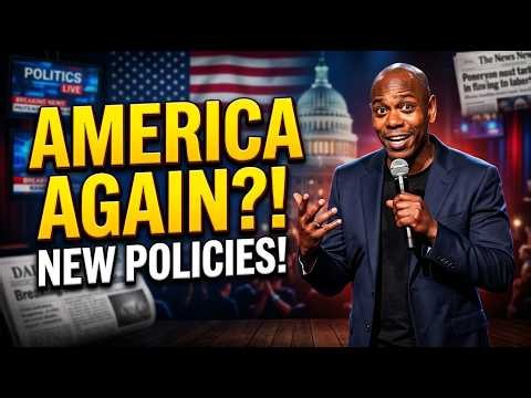Dave Chappelle on U.S. Strikes Again & New Policies 😂 Political Stand-Up Comedy