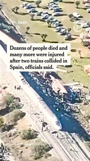 High-Speed Trains Collide in Spain; Dozens are Dead