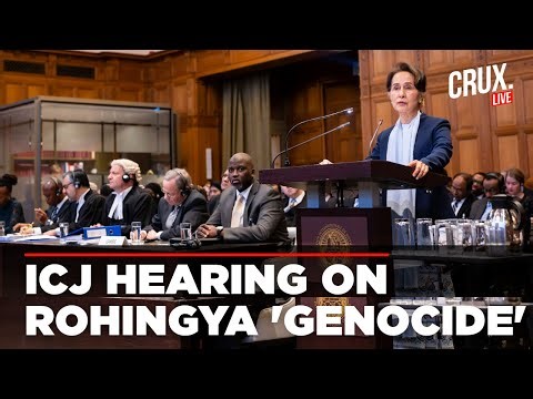Rohingya Genocide Case LIVE | ICJ Hearing Against Myanmar | War Crimes | Rakhine | The Hague | Crux