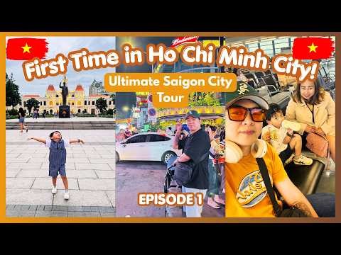 🇻🇳 First Time in Ho Chi Minh City! | Ultimate Saigon City Tour
