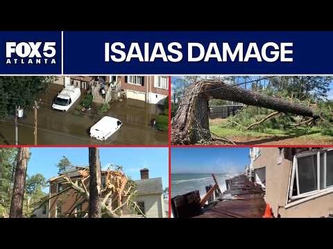 Panhandle recovers from Hurricane Isaias wind & tree damage | FOX 5 News
