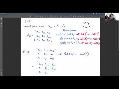 Continuum Mechanics 9 - The ε-δ Identity