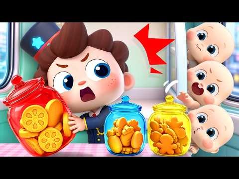 Who Took the Cookies? | Learn Colors with Babies | Nursery Rhymes & Kids Songs | BabyBus