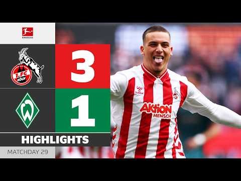 1. FC KÖLN - WERDER BREMEN | Highlights | Matchday 29 – Bundesliga 2025/26