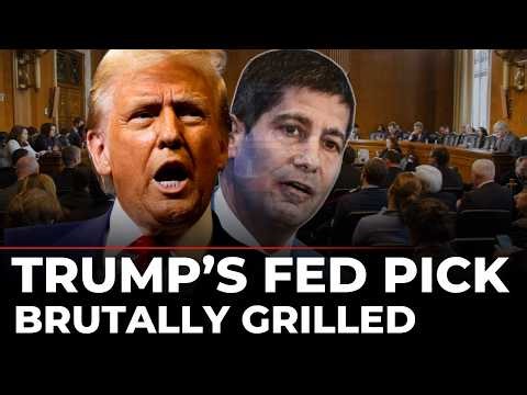 US Congress LIVE: Trump's Fed Nominee Kevin Warsh Testifies Before Banking Committee | Jerome Powell