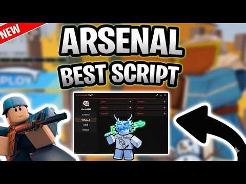 Best NEW Arsenal Script Roblox! (FREE KEYLESS 2026) Aimbot, ESP, & More!