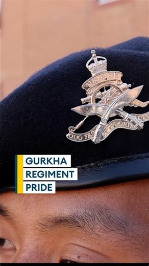 Gurkha pride at Cap Badging Parade