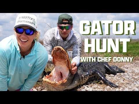 Gator Hunting Cow Eating GIANTS! Ft. @DonnyEnriquez1