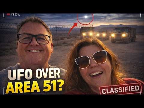We Saw a UFO Over Area 51?! | Extraterrestrial Highway to Las Vegas