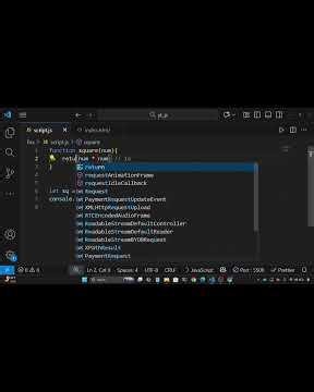 Return statement in JavaScript explained. #javascript #webdev #coding #learnjs #shorts
