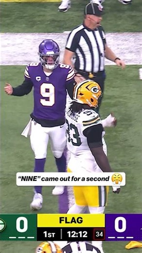 JJ McCarthy is already fired up 9️⃣ #NFL #Vikings