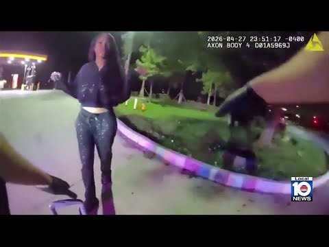 Video shows 'Princess' arrest after alleged strip club crimes in North Miami Beach