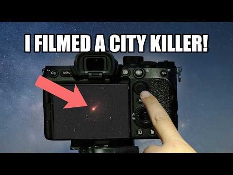 Filmed the Asteroid That Nearly Hit Earth