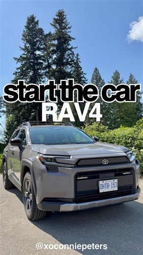 Starting the 2026 Toyota RAV4 Hybrid Woodland #rav4 #toyota #asmr #startthecar