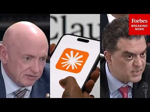 Mark Kelly Asks Pentagon Official: How Does The DoD Justify Branding Anthropic As 'Sabotage' Risk?